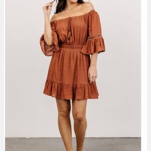 Baltic born terracotta color dress